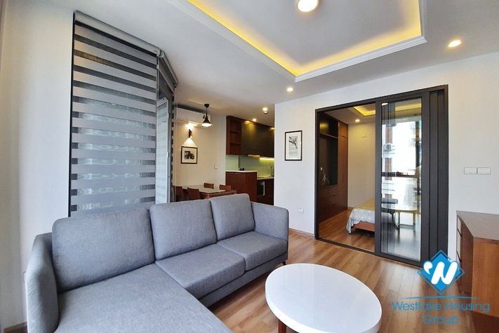 New one-bedroom apartment for rent near Vincom Ba Trieu